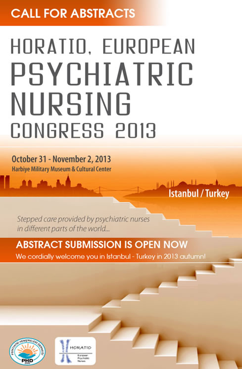 HORATIO: European Psychiatric Nursing Congress 2013 with the theme “Stepped care provided by psychiatric nurses in different parts of the world”, 31 October-2 November 2013